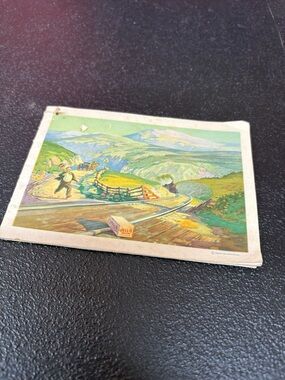 1925 Vintage Jell-O Advertising Print - Pastel Landscape